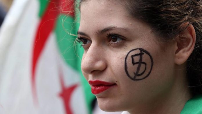 Algerians protest against the fifth term of Abdelaziz Bouteflika