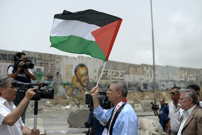 Tension in Ramallah