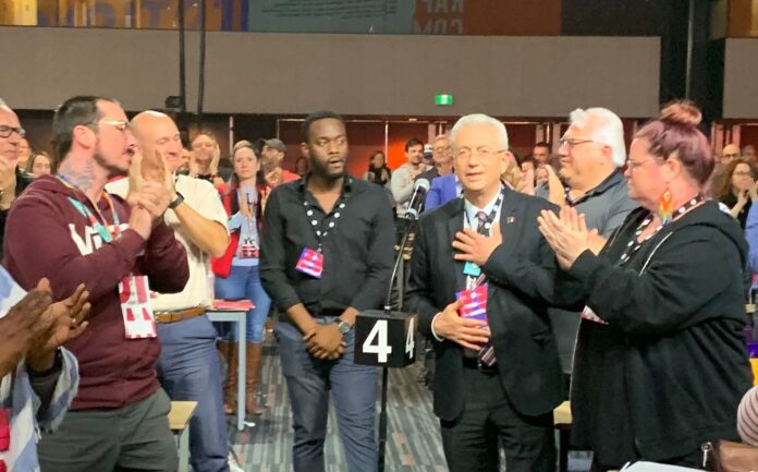 Palestine Barghouti à la CSN 67e congrès 2023