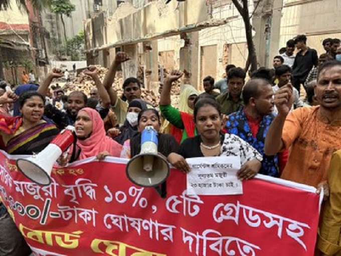Bengladesh - manifestation ouvrière 2023 - @Clean Clthing Campaign.jpg 2